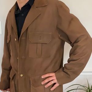 Territory Ahead leather barn coat